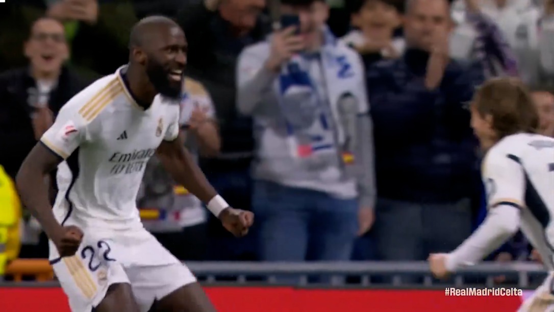 گل دوم رئال مادرید به سلتاویگو (گل به خودی ویسنته گوآیتا)