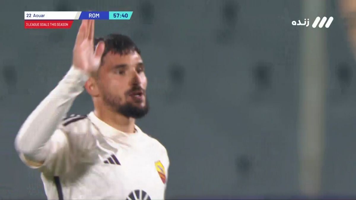 گل اول رم به فیورنتینا (حسام عوار)