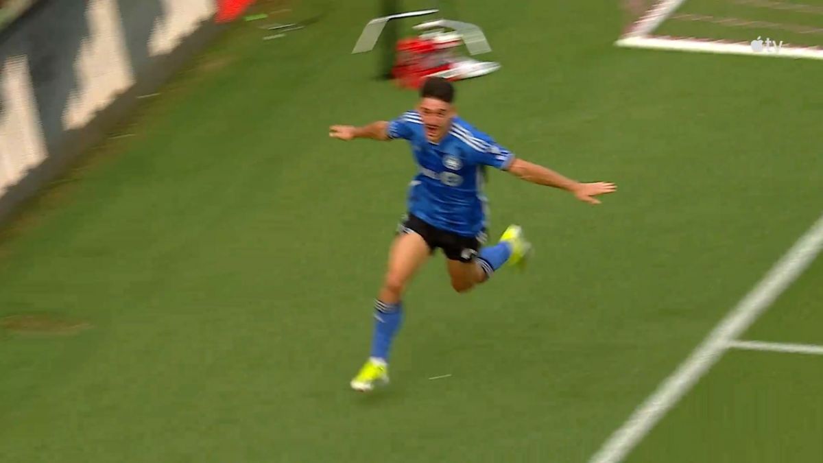 گل دوم مونترال به اینتر میامی (کوکارو)