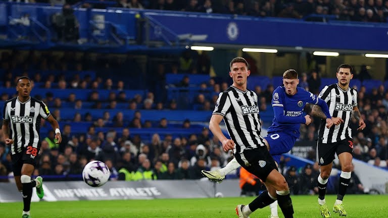 گل دوم چلسی به نیوکاسل (پالمر)