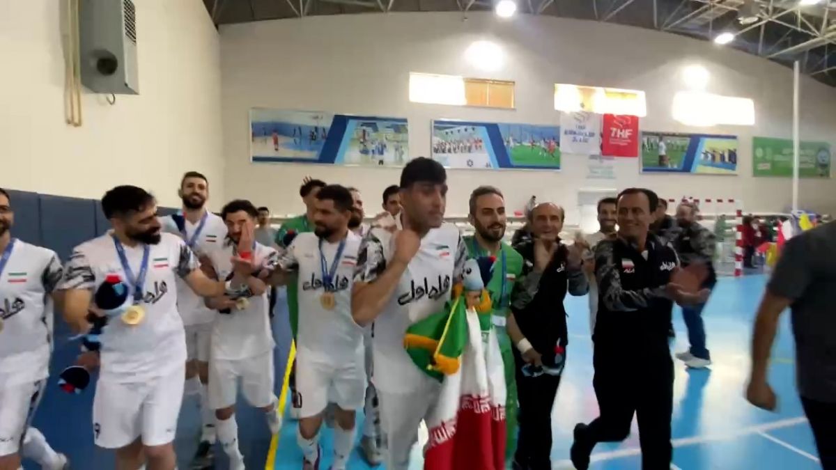 اختصاصی/ خداحافظی مصطفی حیدری، بازیکن تیم ملی فوتسال ناشنوایان پس از قهرمانی ایران