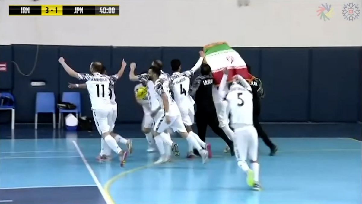 خلاصه بازی فوتسال ناشنوایان ایران 3-1 ژاپن (قهرمانی ایران)