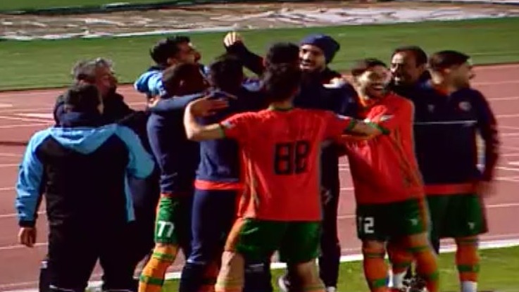 گل سوم مس رفسنجان به آلومینیوم اراک (دبل و سوپرگل منتظر محمد)