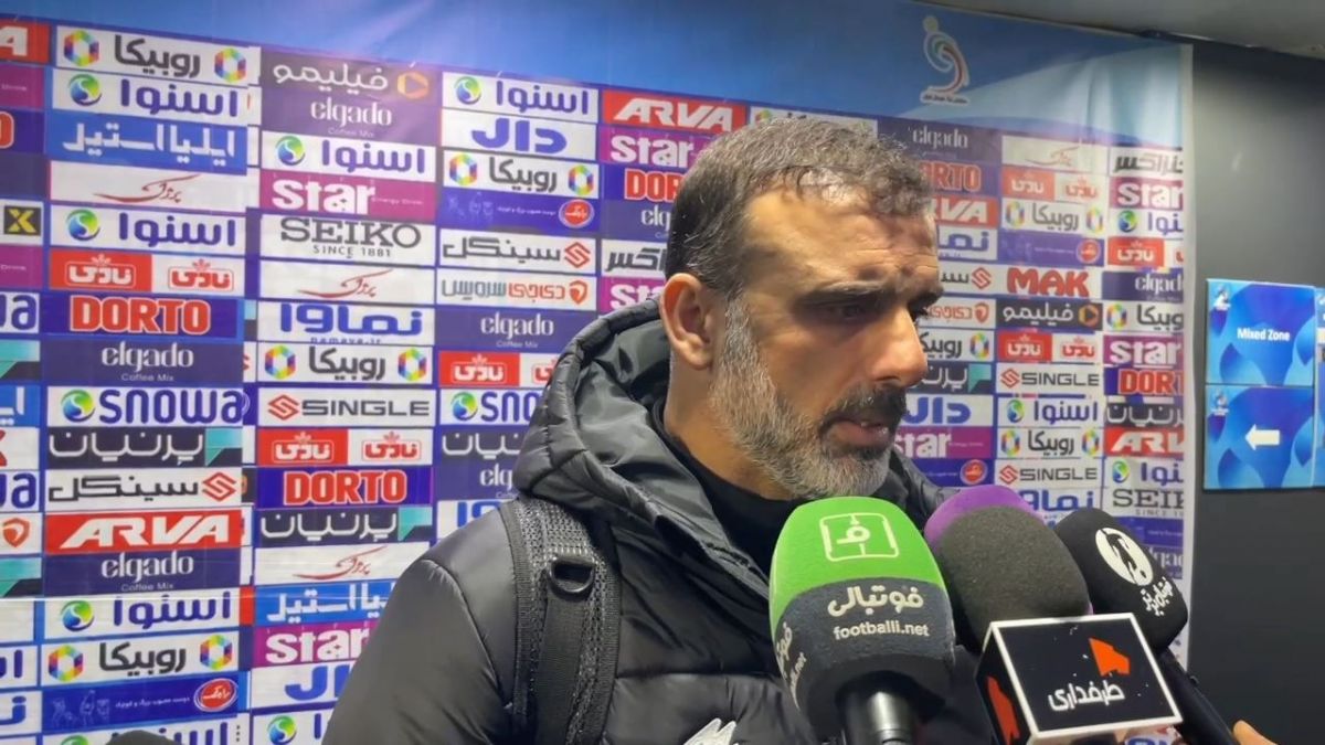 اختصاصی/ مصاحبه سید جلال حسینی پس از تساوی پرسپولیس و استقلال