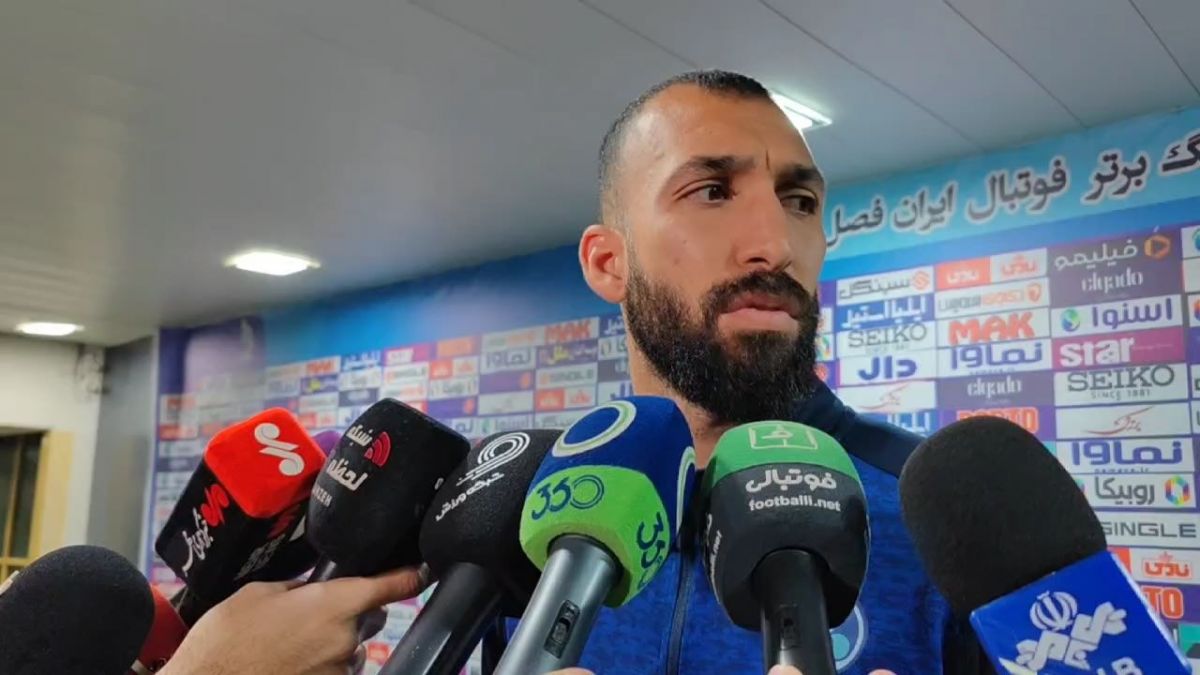 اختصاصی/ مصاحبه روزبه چشمی پس از تساوی استقلال مقابل پرسپولیس