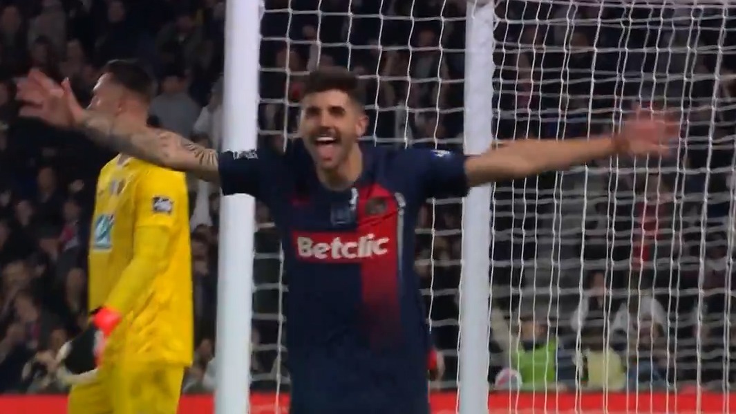 گل سوم پاری سن ژرمن به نیس (برالدو)