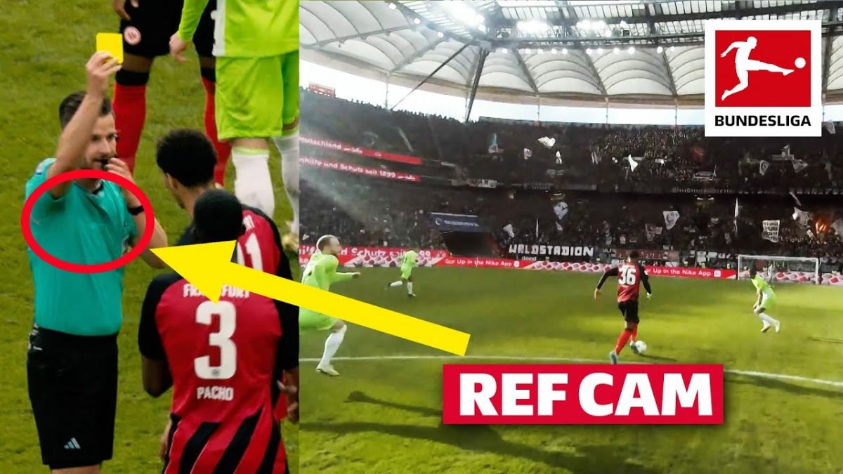 تماشای یک بازی بوندسلیگا از زاویه دید داور