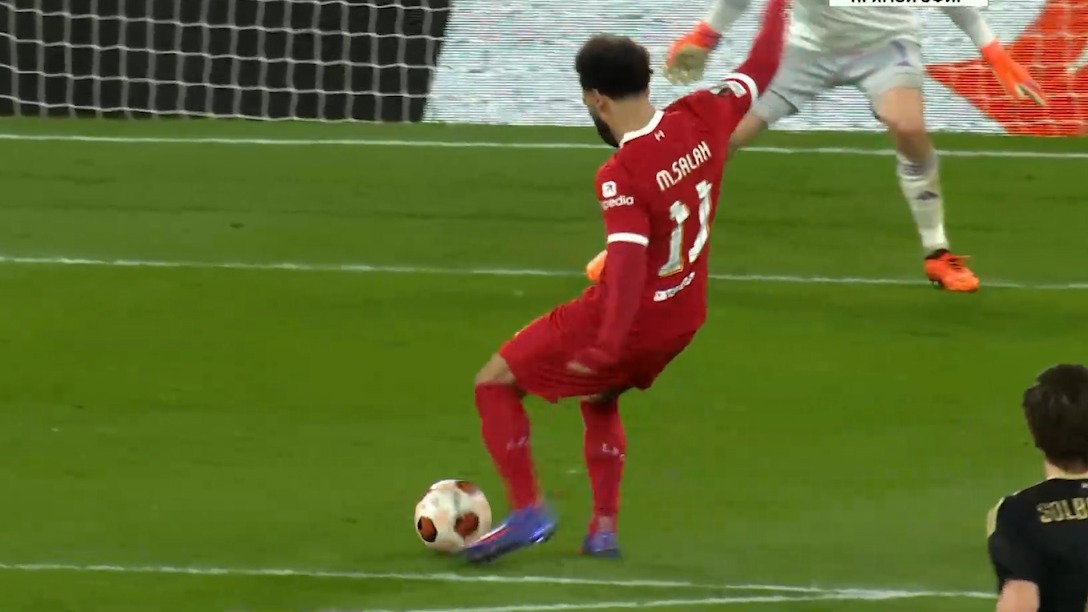 گل سوم لیورپول به اسپارتا پراگ (محمد صلاح)