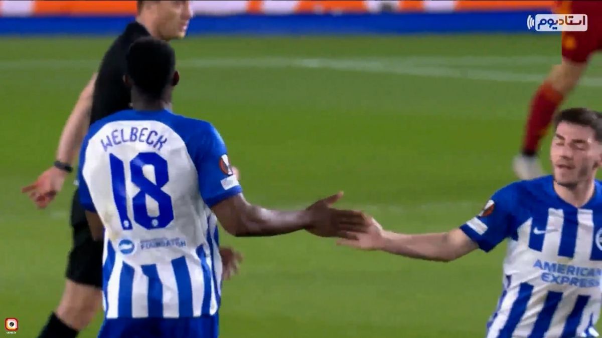 گل اول برایتون به رم (شوت زیبای دنی ولبک)