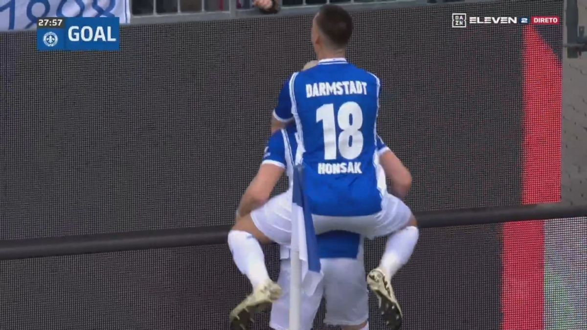 گل اول دارمشتات به بایرن مونیخ (تیم اسکارک)