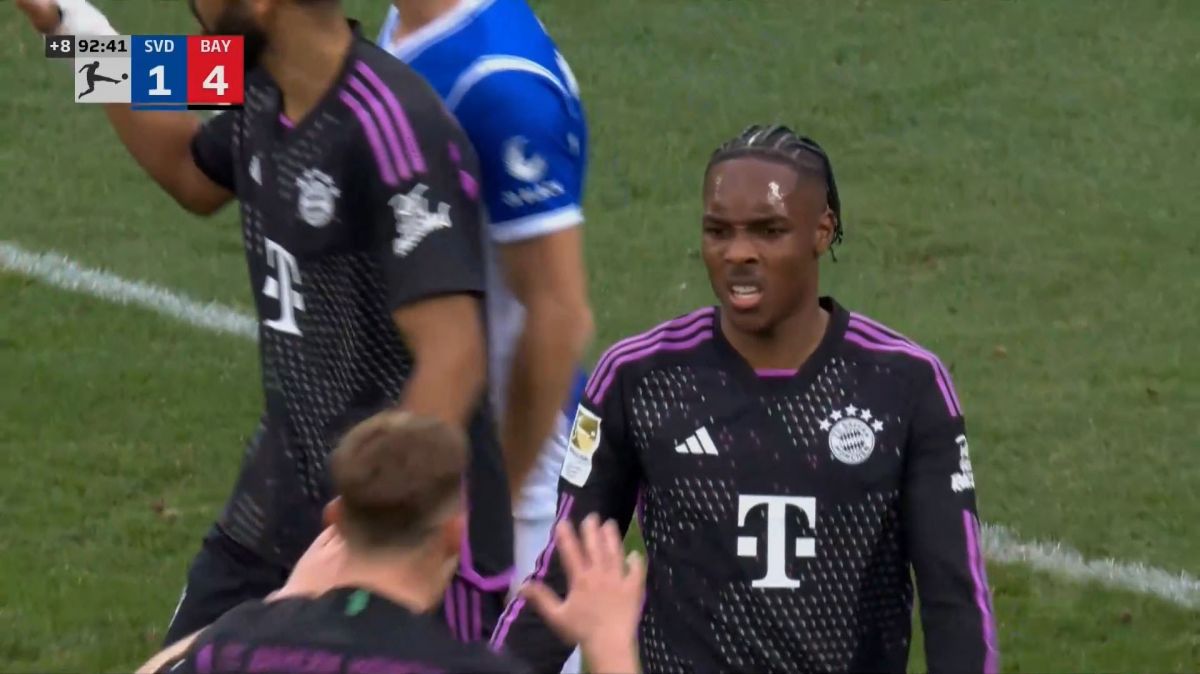 گل پنجم بایرن مونیخ به دارمشتات (ماتیس تل)