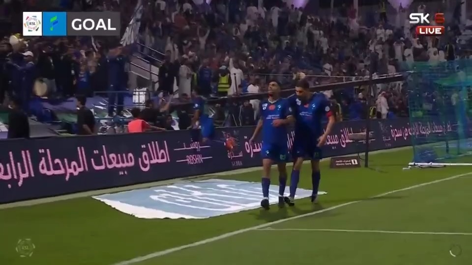 گل اول الفتح عربستان به الاتحاد (النجدی)