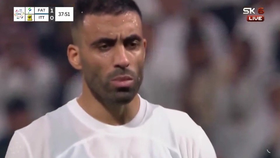 گل اول الاتحاد به الفتح (عبدالرزاق حمدالله)