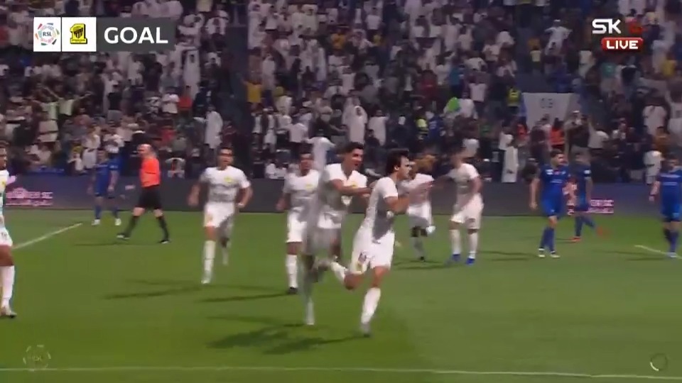 گل دوم الاتحاد به الفتح عربستان (ژوتا)