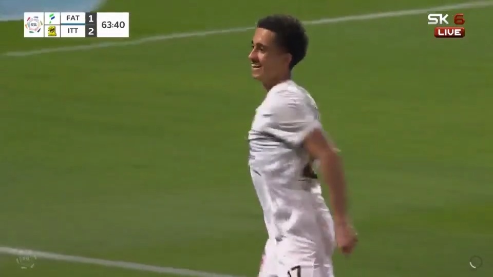 گل سوم الاتحاد به الفتح عربستان (القمدی)