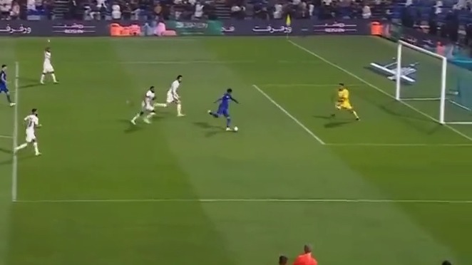 گل دوم الفتح عربستان به الاتحاد (ال شرفا)