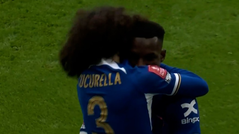 گل اول چلسی به لسترسیتی (مارک کوکوریا)