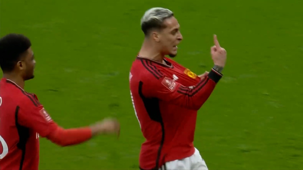 گل دوم منچستریونایتد به لیورپول (آنتونی)