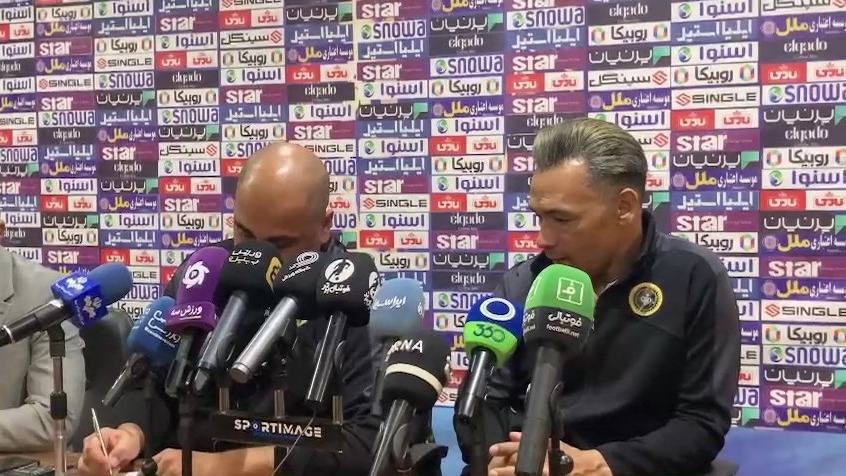 اختصاصی/ نشست خبری بازی سپاهان 2-0 گل گهر سیرجان