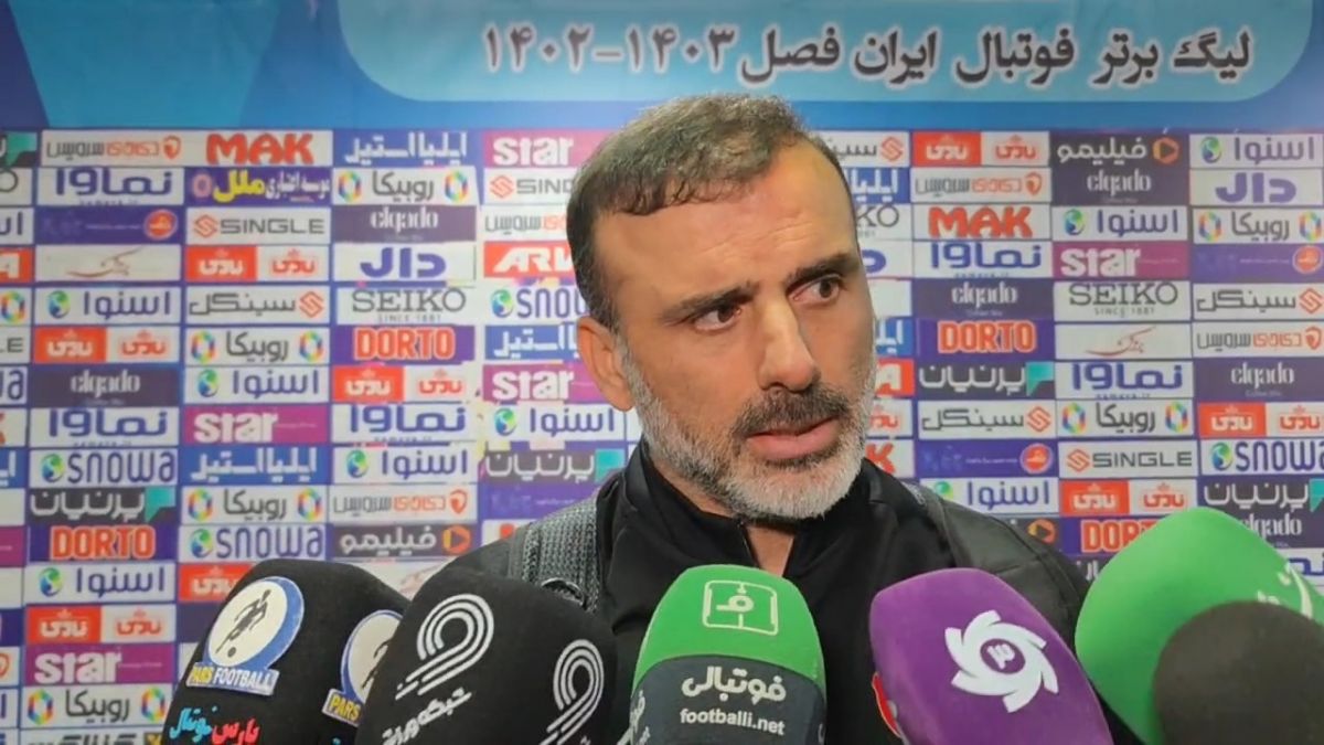 اختصاصی/ مصاحبه سید جلال حسینی پس از برتری پرسپولیس مقابل پیکان