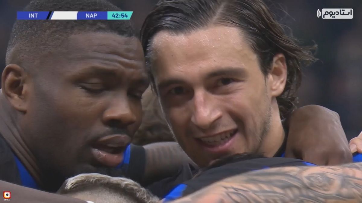 گل اول اینتر به ناپولی (دارمیان)