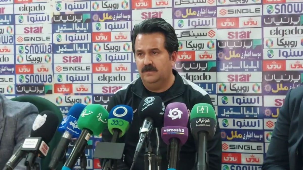 اختصاصی/ نشست خبری محمود شجاعی مربی هوادار در پایان بازی با استقلال