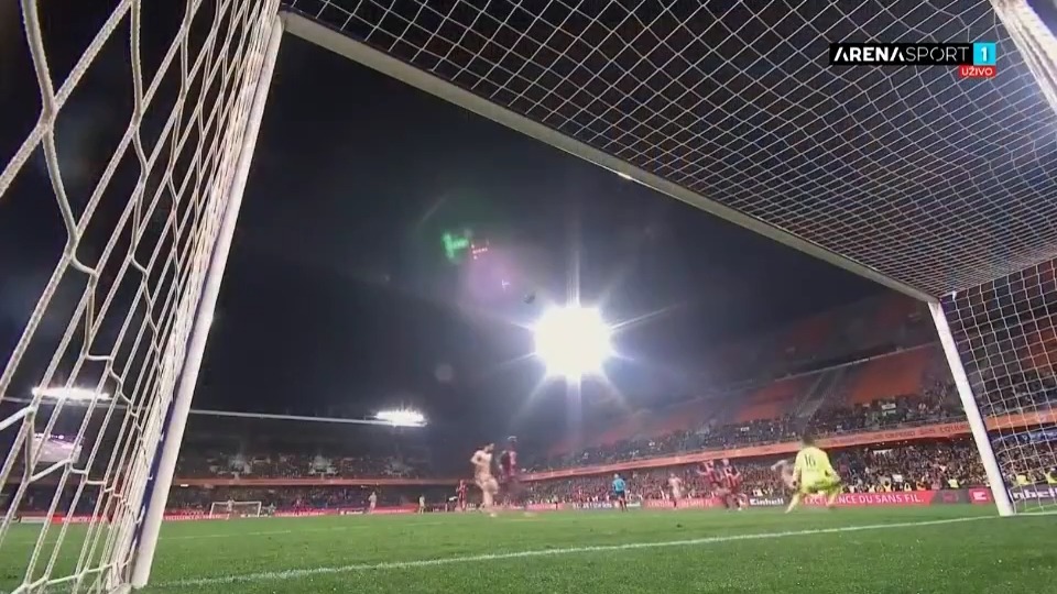 گل ششم پاری سن ژرمن به مون پلیه (نونو)