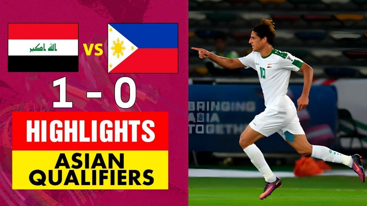گل بازی عراق 1-0 فیلیپین (مقدماتی جام جهانی 2026)