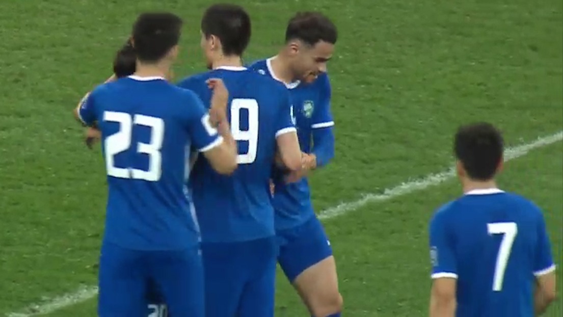 گل دوم ازبکستان به هنگ کنگ (شوت زیبای ارکینوف - پاس گل ماشاریپوف)