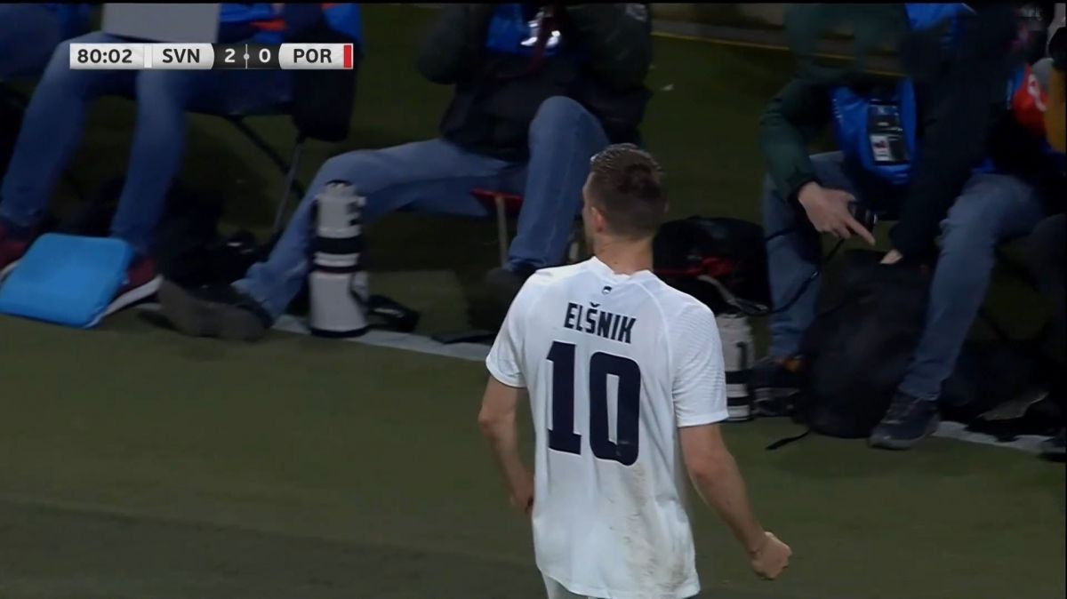 گل دوم اسلوونی به پرتغال (السنیک)