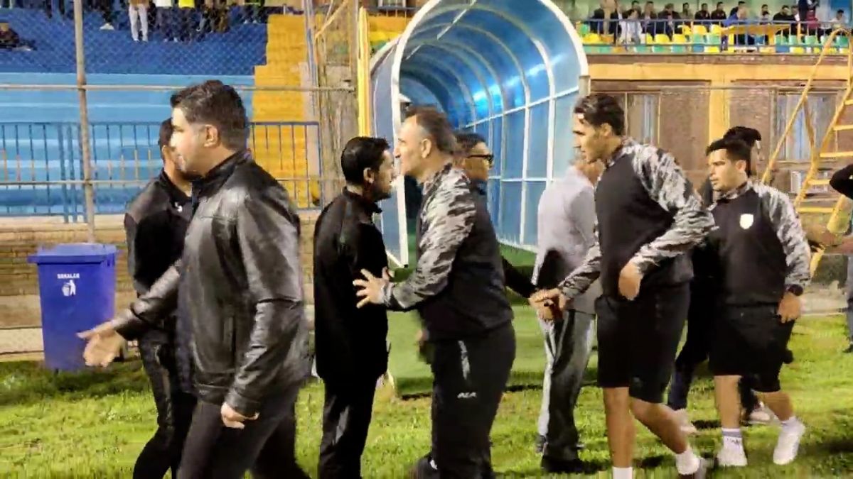 اختصاصی/ خوش و بش کادر فنی دو تیم نفت و گاز گچساران و شاهین بندر عامری