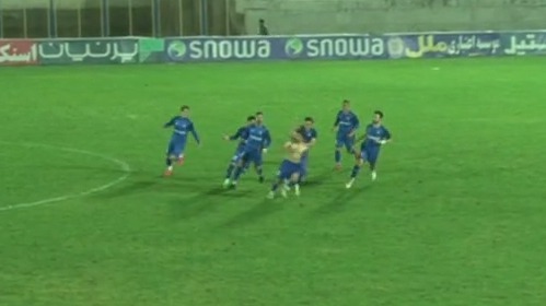 گلهای بازی داماش گیلان 2-1 مس شهر بابک
