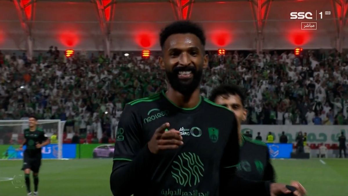 گل اول الاهلی عربستان به الاتفاق (فیراس البورایکان)