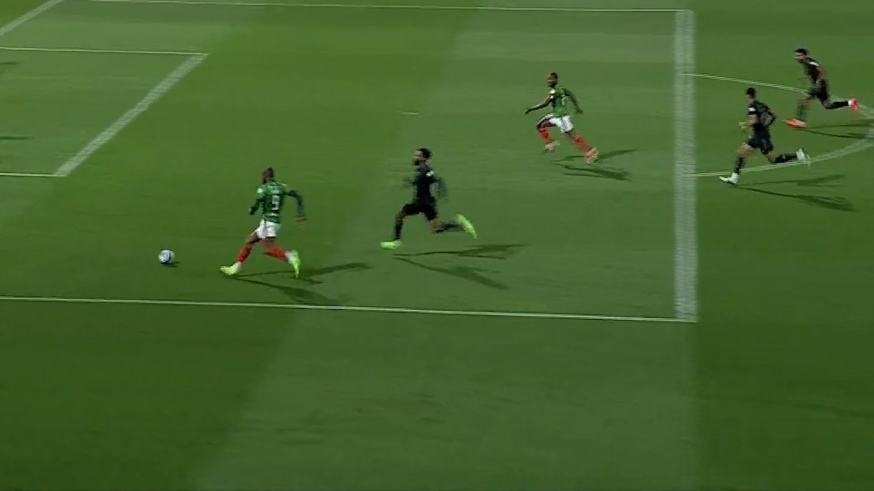 گل دوم الاتفاق به الاهلی عربستان (البورایکان)