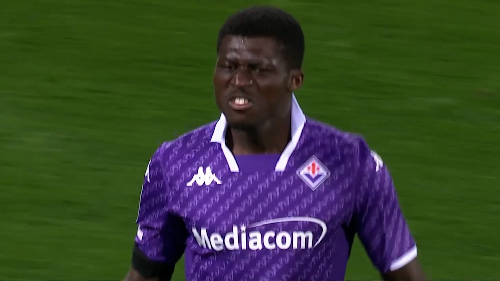 گل اول فیورنتینا به میلان (آلفرد دونکان)