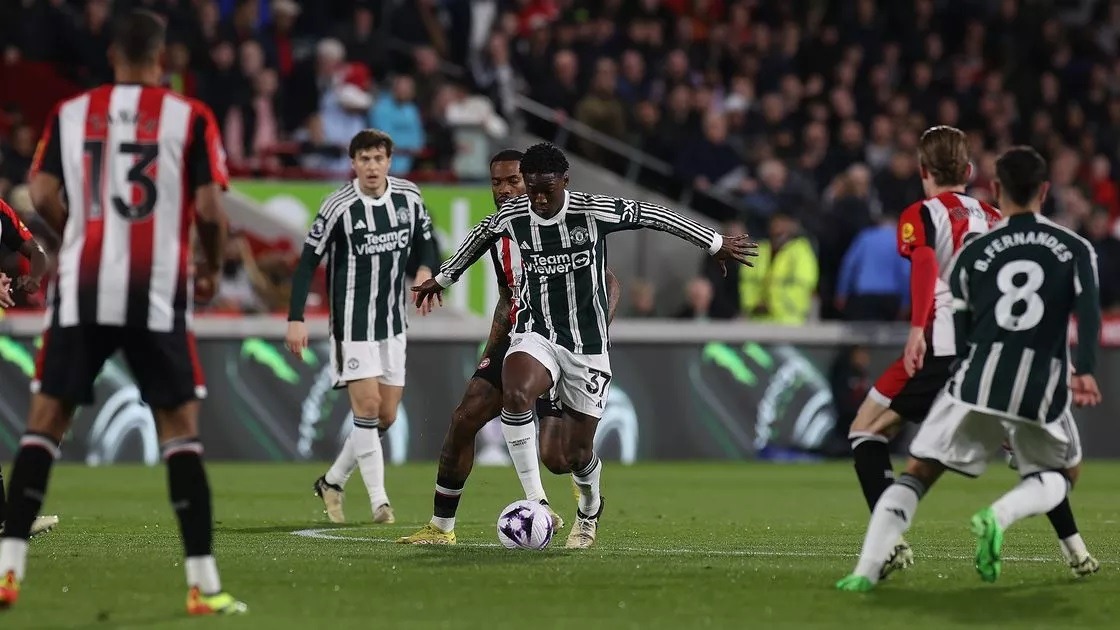 خلاصه بازی منچستریونایتد 1-1 برنتفورد