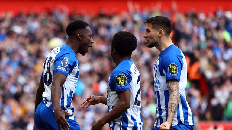 گل اول برایتون به لیورپول (شوت تماشایی دنی ولبک)