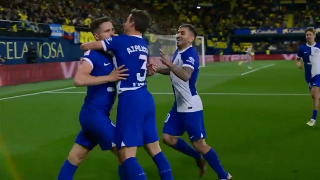 گل دوم اتلتیکو مادرید به ویارئال (سائول نیگز)