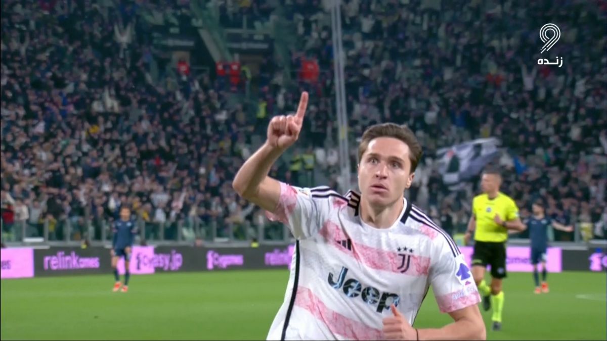 گل اول یوونتوس به لاتزیو (کیه زا)