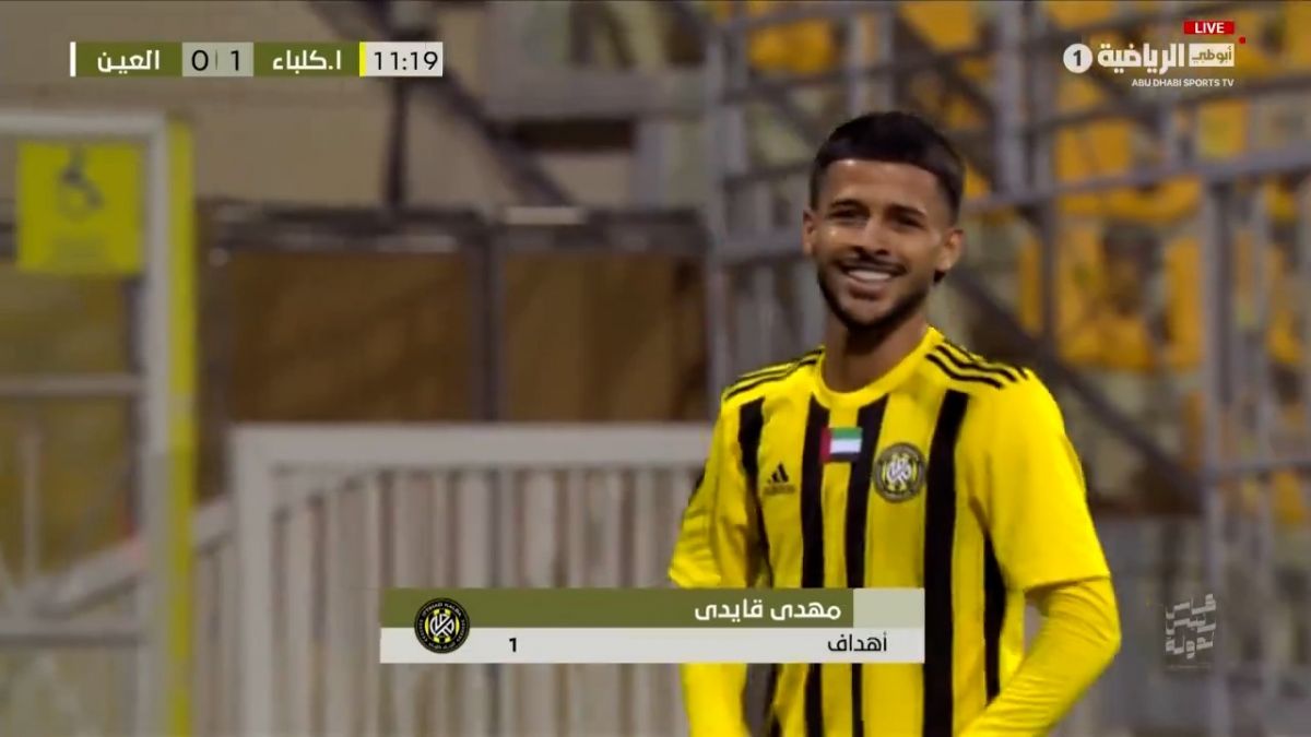 گل اول الاتحاد کلبا به العین (مهدی قایدی)