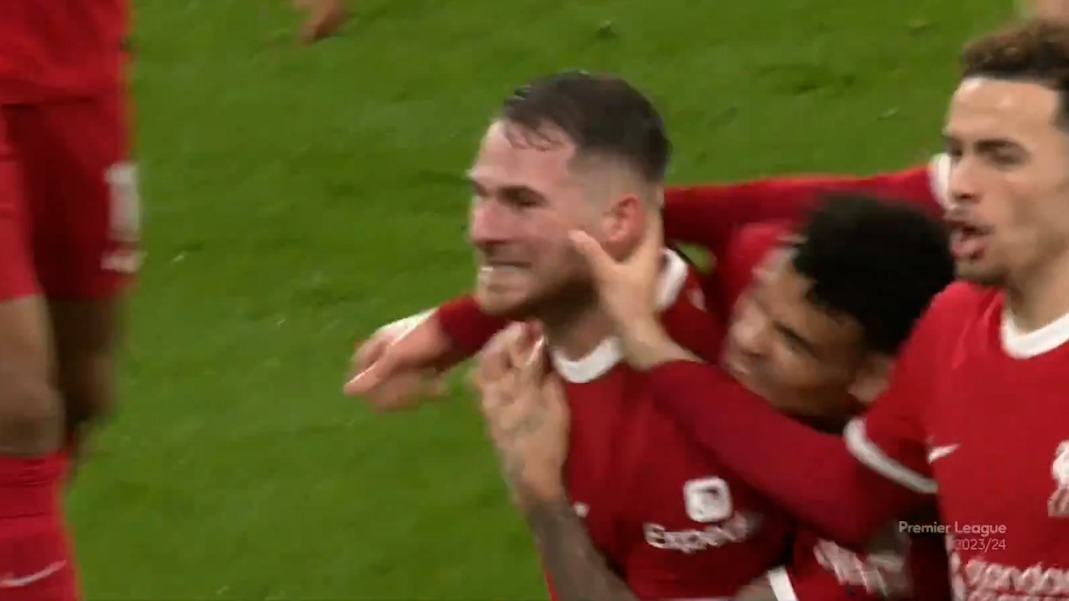 گل دوم لیورپول به شفیلدیونایتد (سوپرگل مک آلیستر)