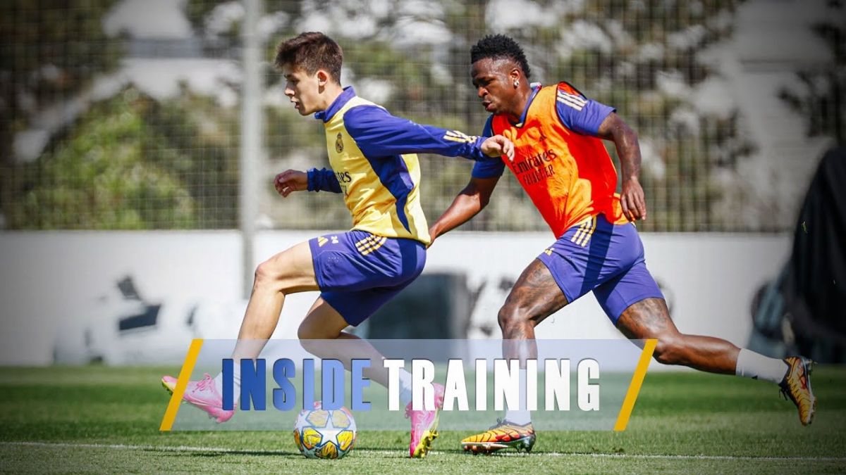 تمرینات رئال مادرید برای دیدار با منچسترسیتی