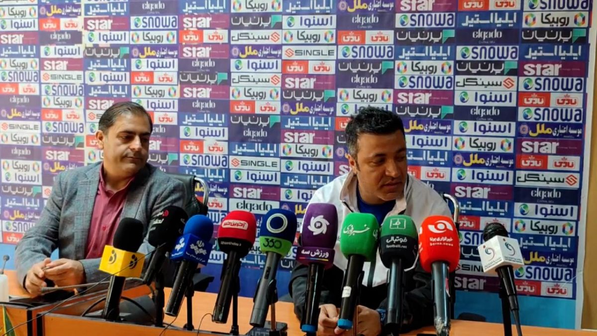 اختصاصی/ نشست خبری قبل از دیدار پیکان - استقلال خوزستان