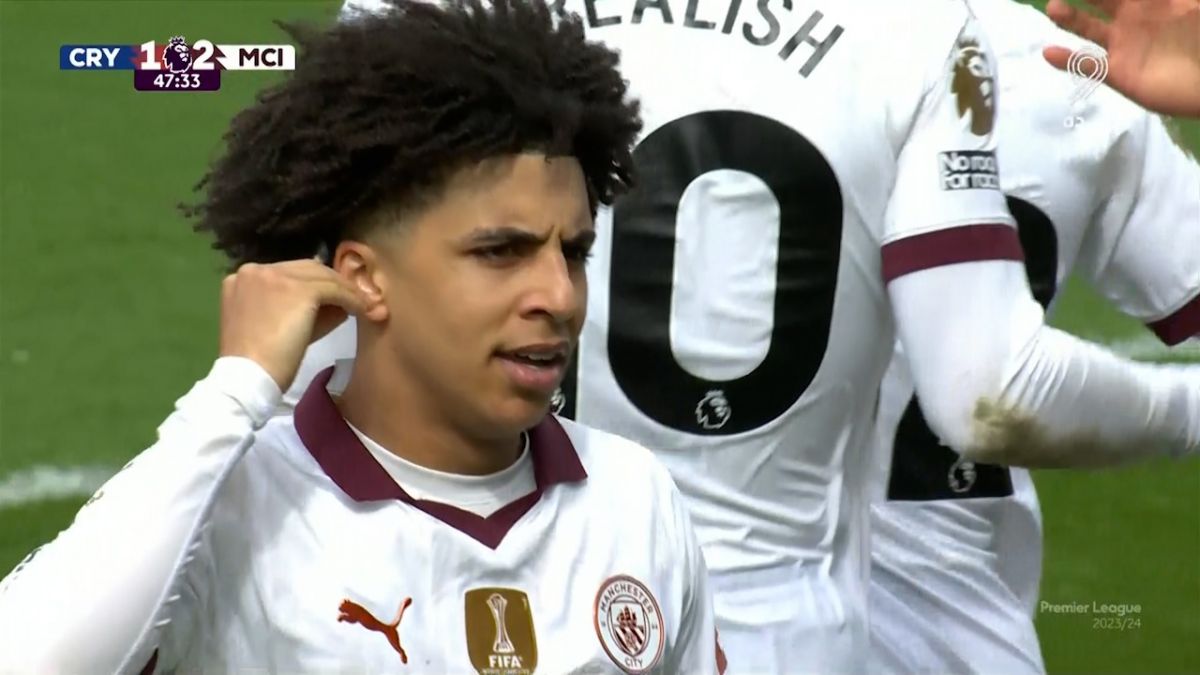 گل دوم منچسترسیتی به کریستال پالاس (ریکو لویس)