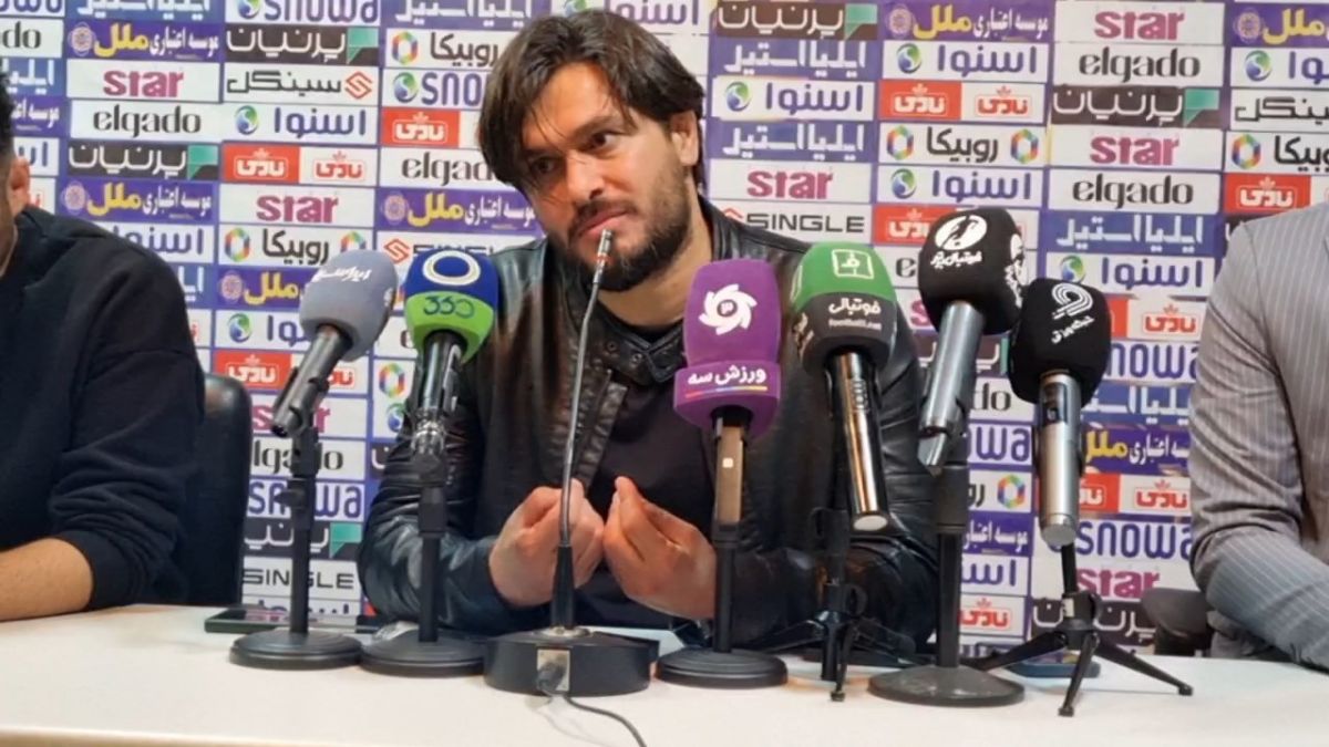 اختصاصی/ صحبت های سعید دقیقی در نشست خبری پایان بازی ذوب آهن و شمس آذر