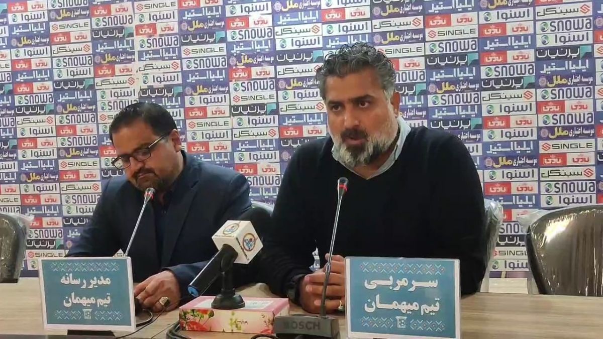 اختصاصی/ کنفرانس خبری مربیان پس از تساوی چادرملو و نفت مسجدسلیمان