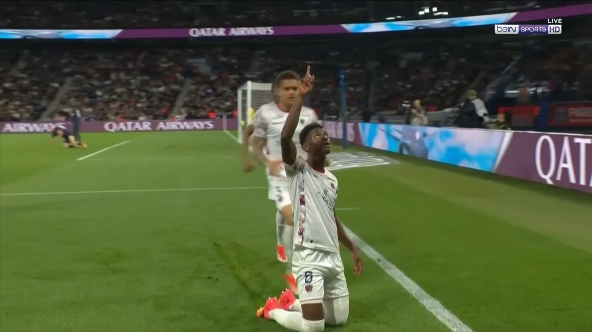 گل اول کلرمون به پاری سن ژرمن (کیتا)