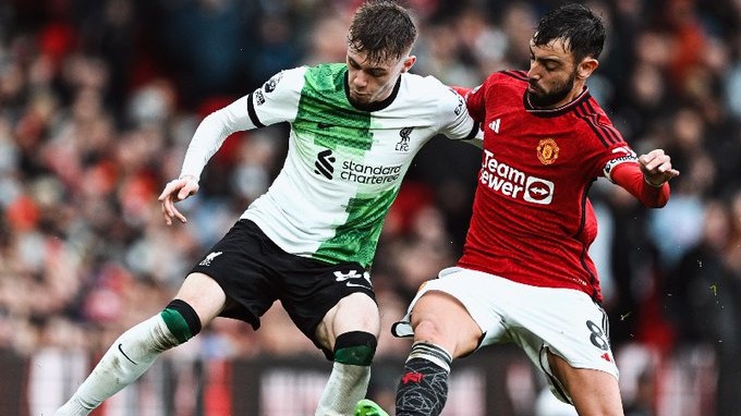 خلاصه بازی منچستریونایتد 2-2 لیورپول