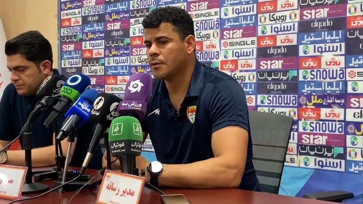 اختصاصی/ کنفرانس خبری مربیان پس از بازی فولاد 3-3 هوادار