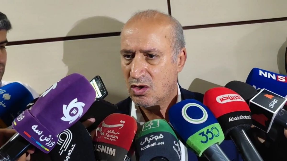 اختصاصی/ صحبت‌های مهدی تاج رییس فدراسیون فوتبال در حاشیه جلسه فیرپلی مالی